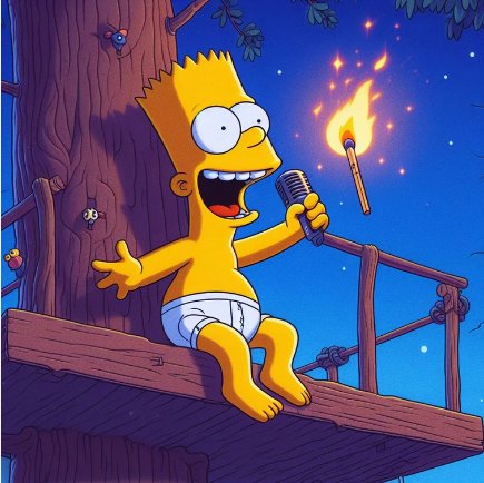 Bart Simpson Singing